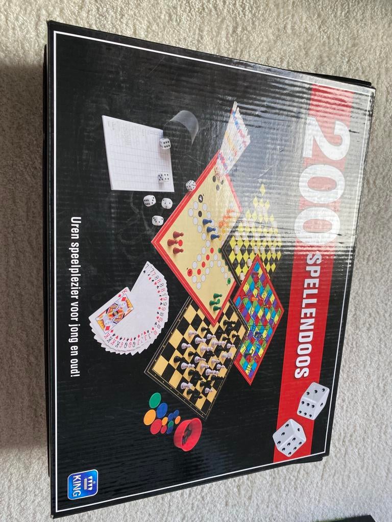 200 spellendoos, Ophalen, Zo goed als nieuw