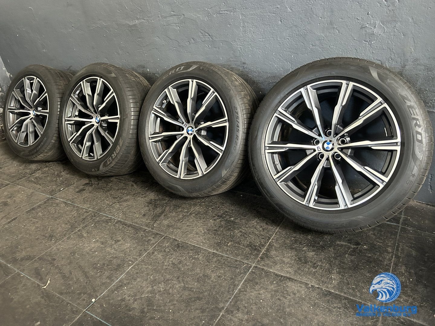 7mm! Originele BMW X5 X6 G05 G06 Style 740M 20 inch antracie, Pneus et Jantes, Véhicule de tourisme, -, Utilisé