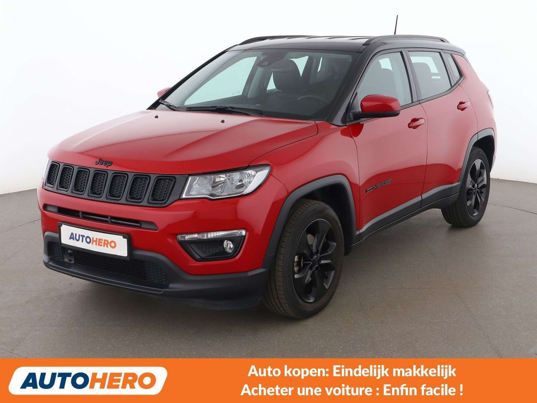 Jeep Compass 1.4 M-Air Longitude FWD (bj 2018), Auto's, Jeep, Te koop, Compass, ABS, Airbags, Airconditioning, Automatische klimaatregeling