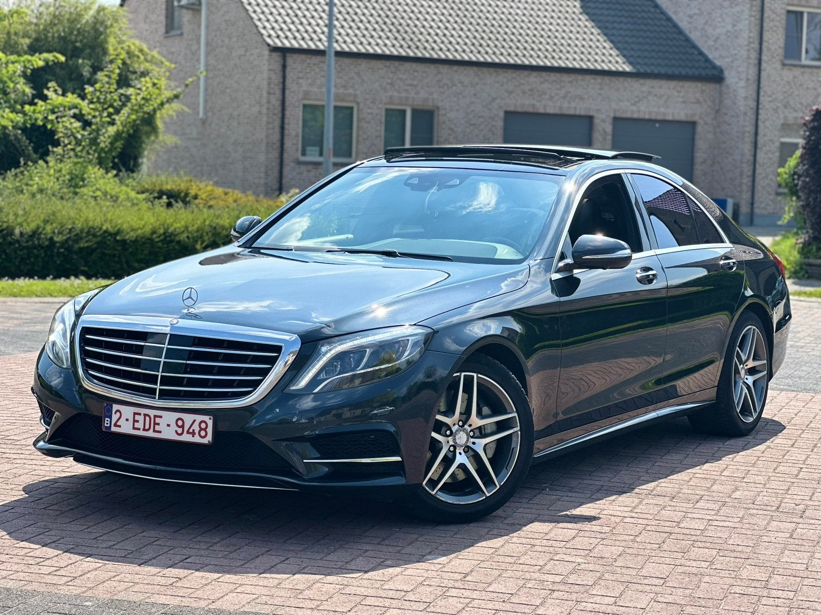 Mercedes S350 Amg Line, Auto's, Mercedes-Benz, Automaat, 4 deurs, Overige kleuren, Leder