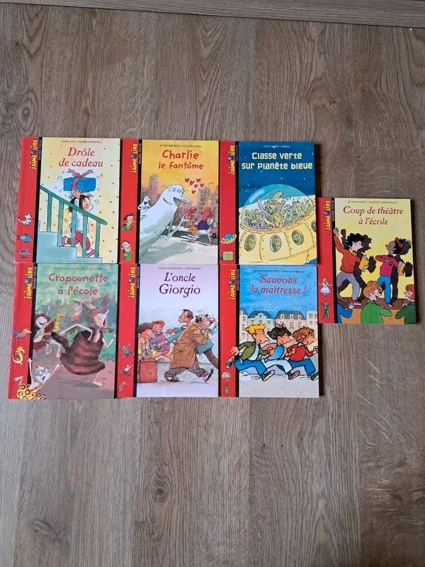 Lot de 7 "j'aime lire", Enlèvement ou Envoi, Utilisé