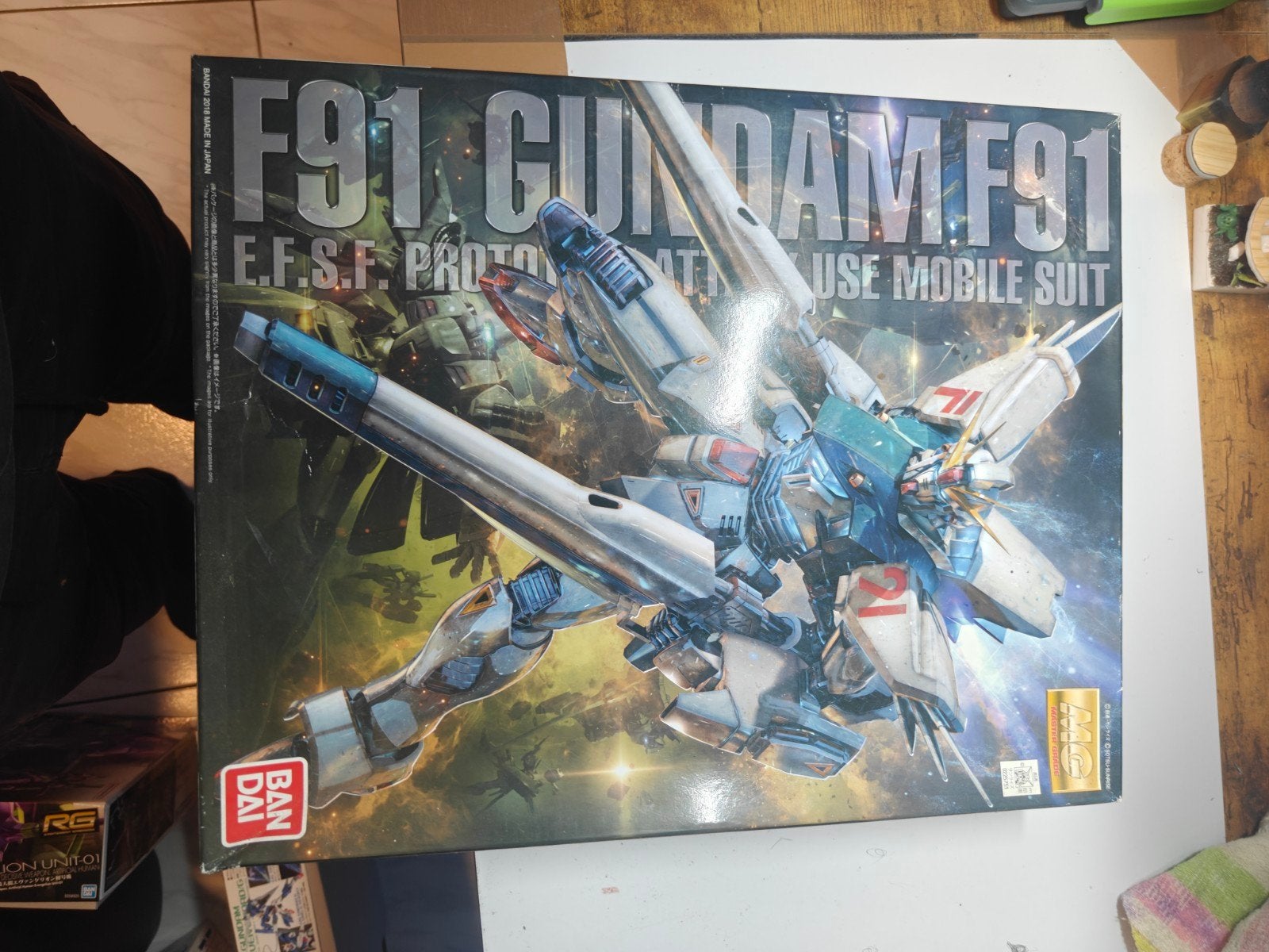 gundam F91 mg kit, Hobby & Loisirs créatifs, Modélisme | Figurines & Dioramas, Enlèvement ou Envoi