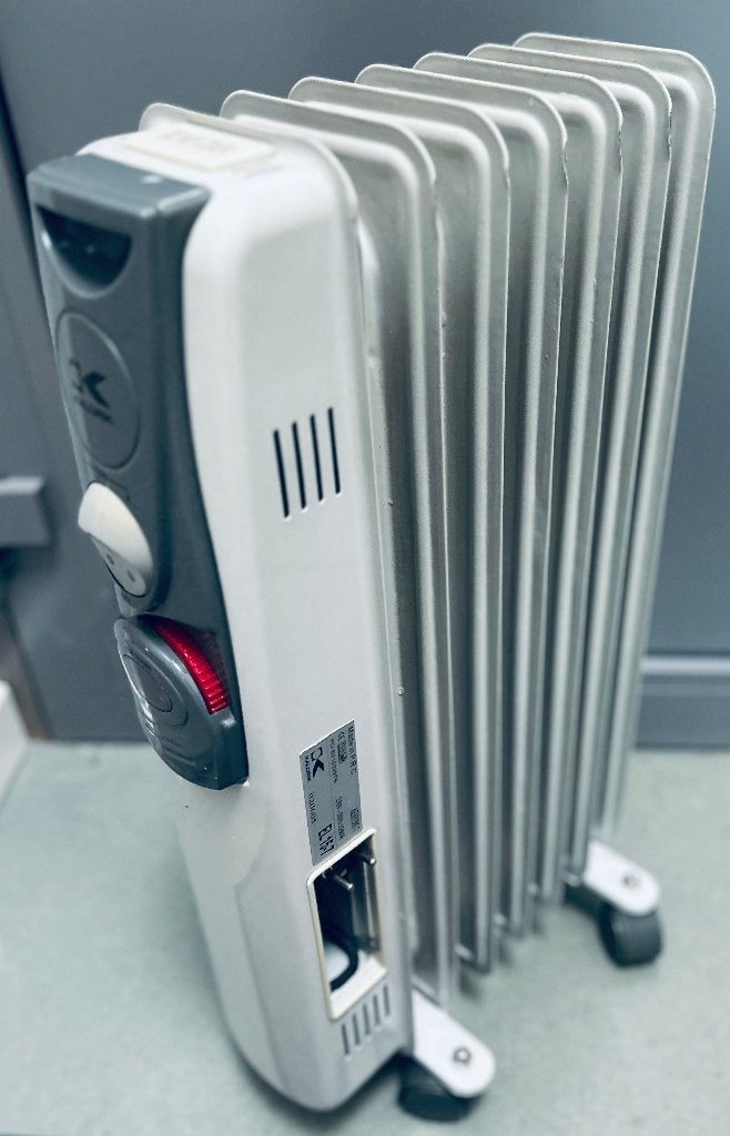 Kalorik olieradiator 1500w - 2 standen, Doe-het-zelf en Bouw, Ophalen, Hoog rendement (Hr), Radiator, Zo goed als nieuw