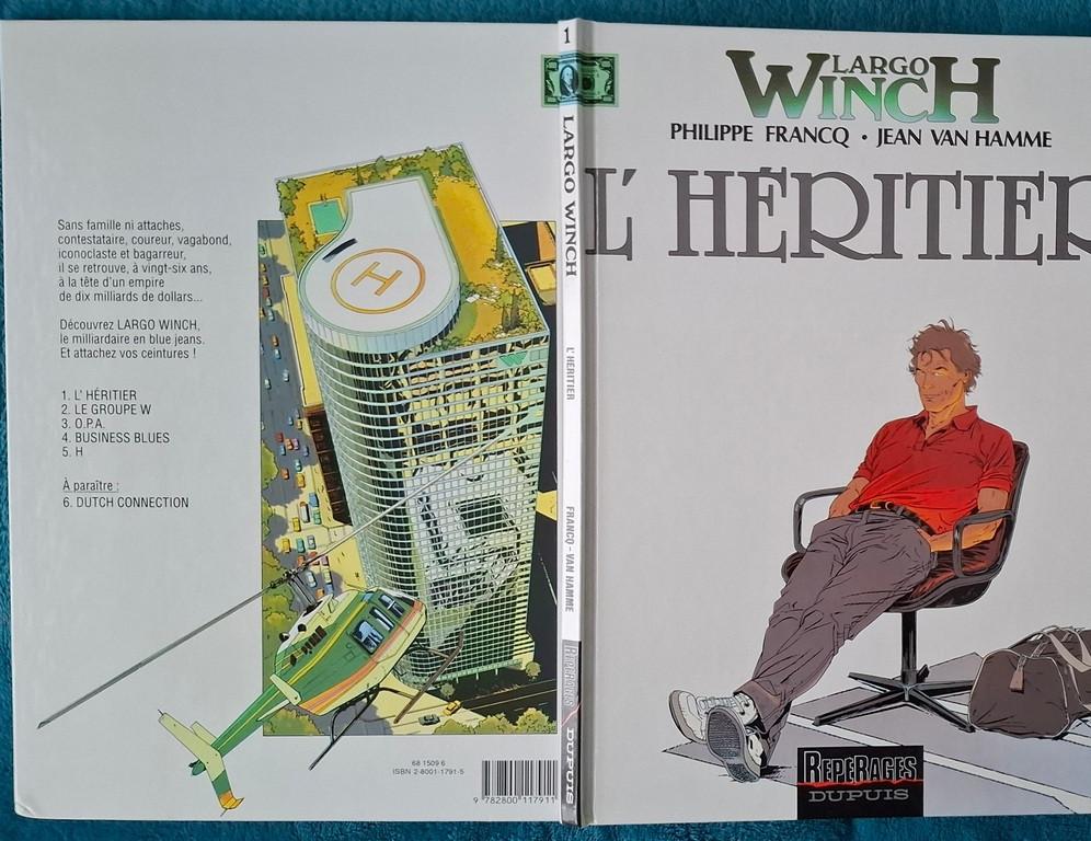 BD LARGO WINCH, Livres, Enlèvement