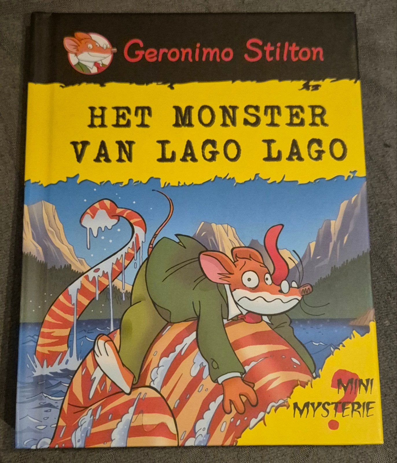 G. STilton - HET MONSTER VAN LAGO LAGO - MINI MYSTERIES, Enlèvement, G. STilton