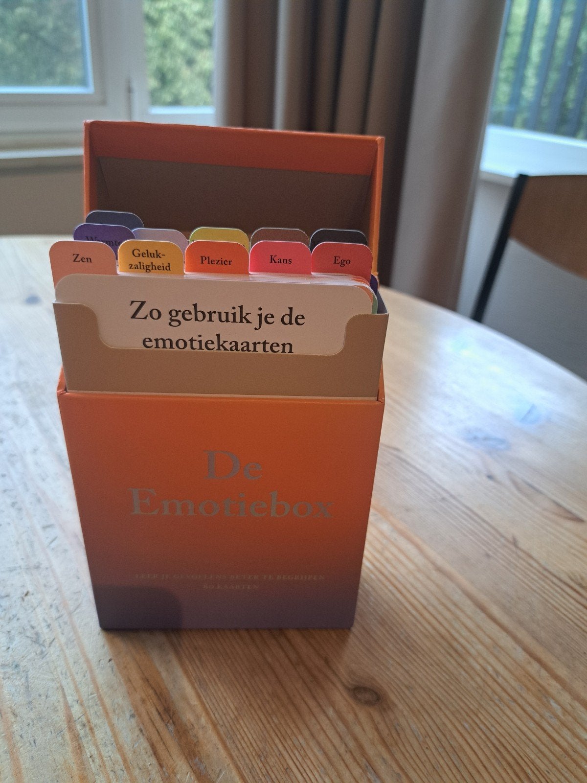 Emotie-box. Kaartenset over emotie's, Livres, Conseil, Aide & Formation, Enlèvement, Comme neuf