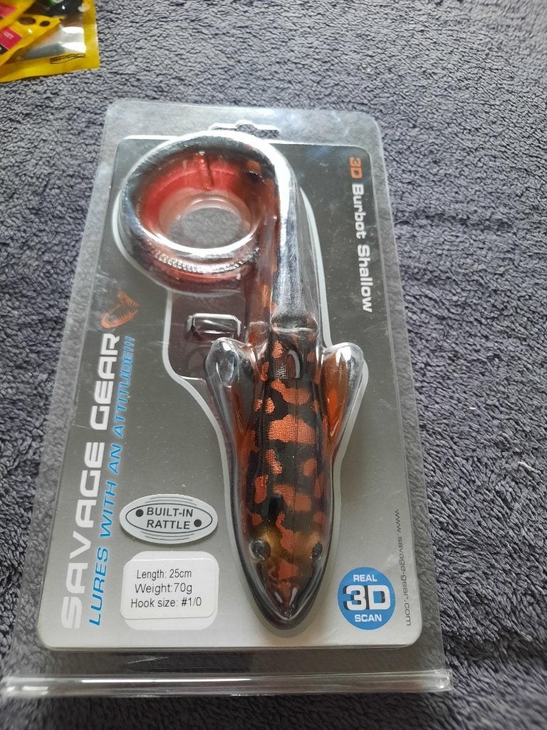 Savage Gear 3D shallow burbot 25 cm, Watersport en Boten, Ophalen of Verzenden, Nieuw, Overige typen