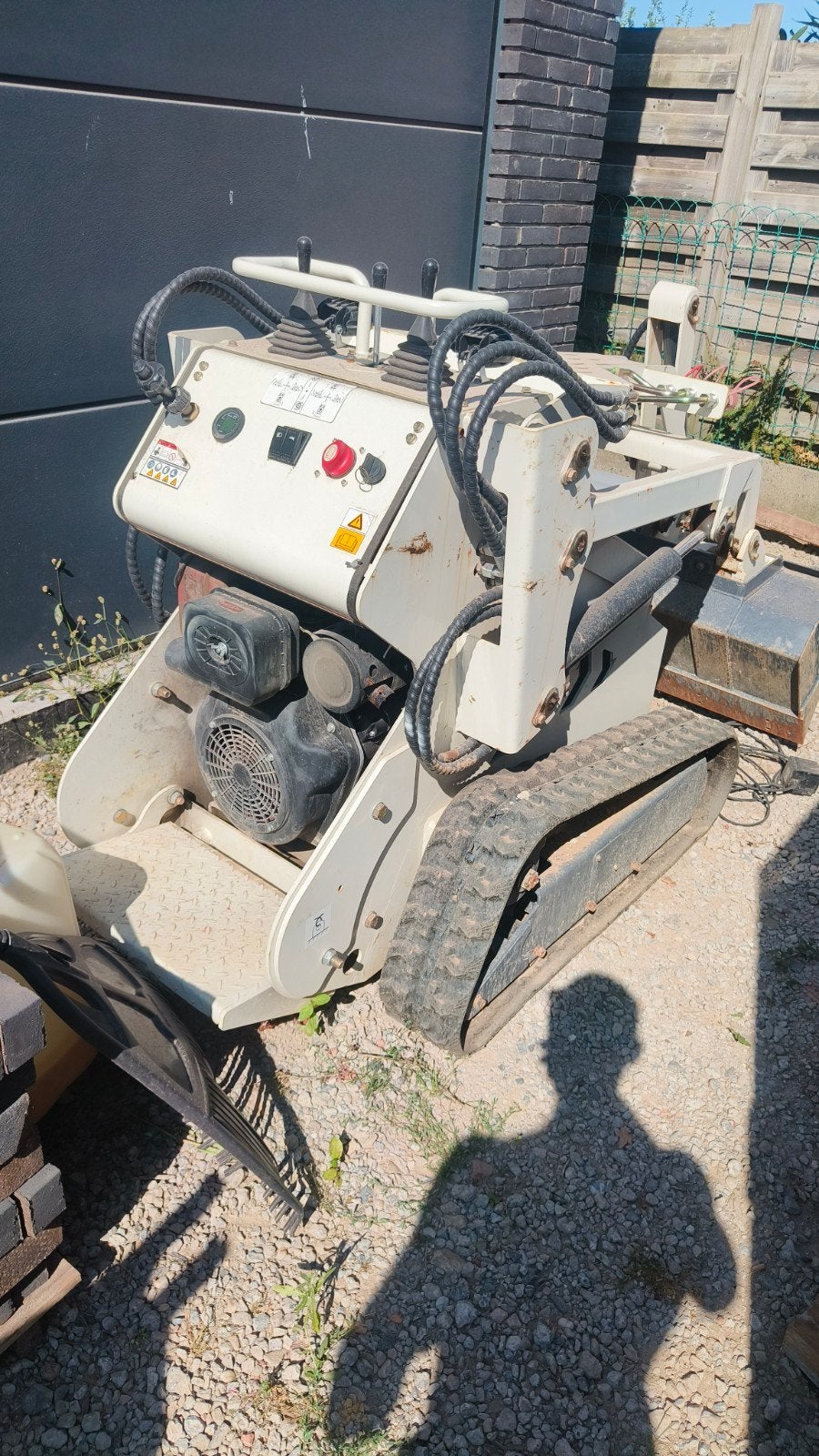 mini skid loader, Enlèvement, Bulldozer
