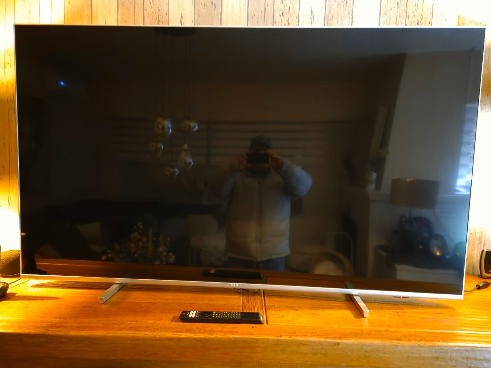 Philips 65 inch tv met Ambilight, Audio, Tv en Foto, Ophalen, Philips, Smart TV