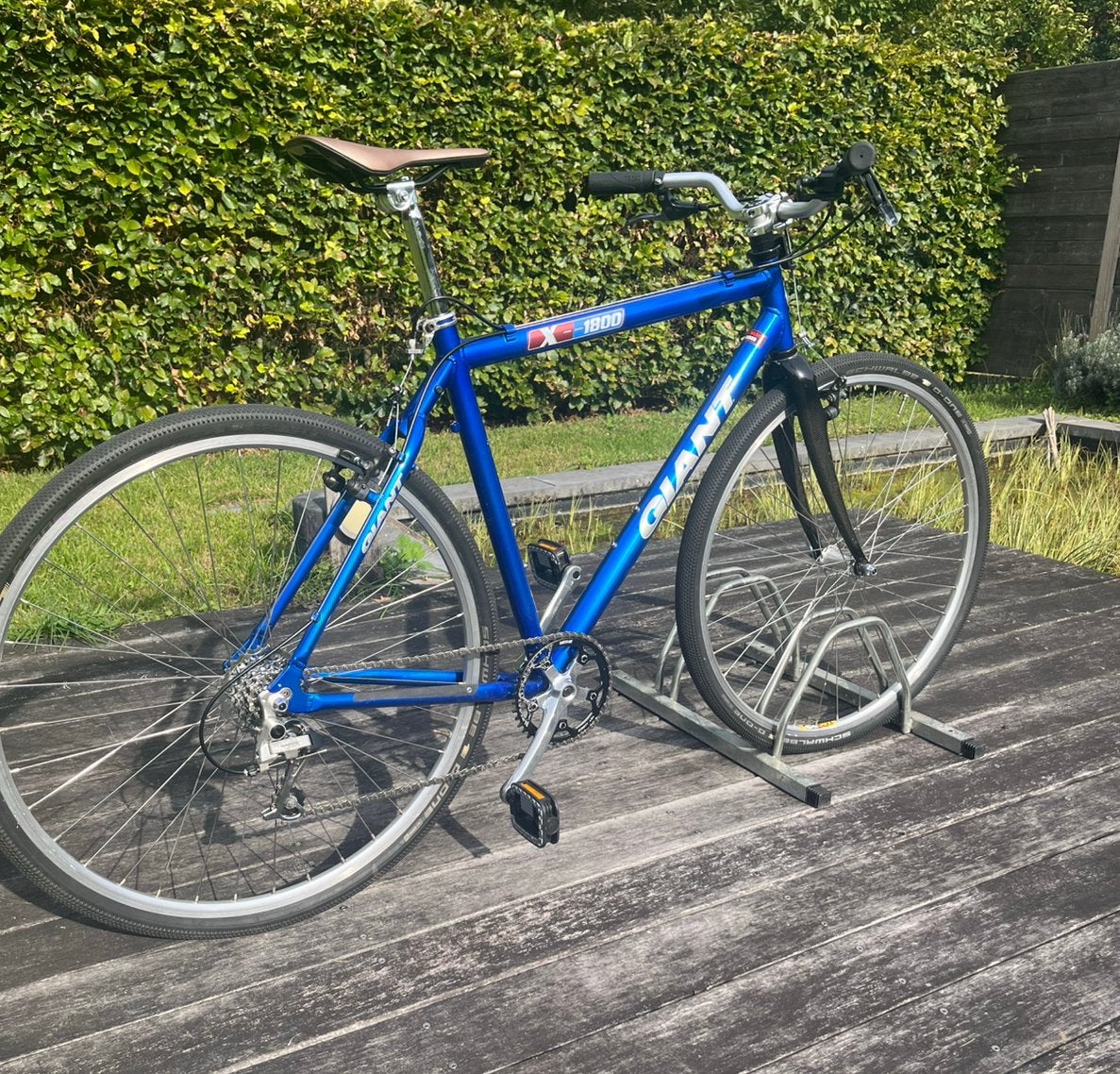 90’s mtb stadsfiets/ commuter, Ophalen, Gebruikt, Velgrem, Giant
