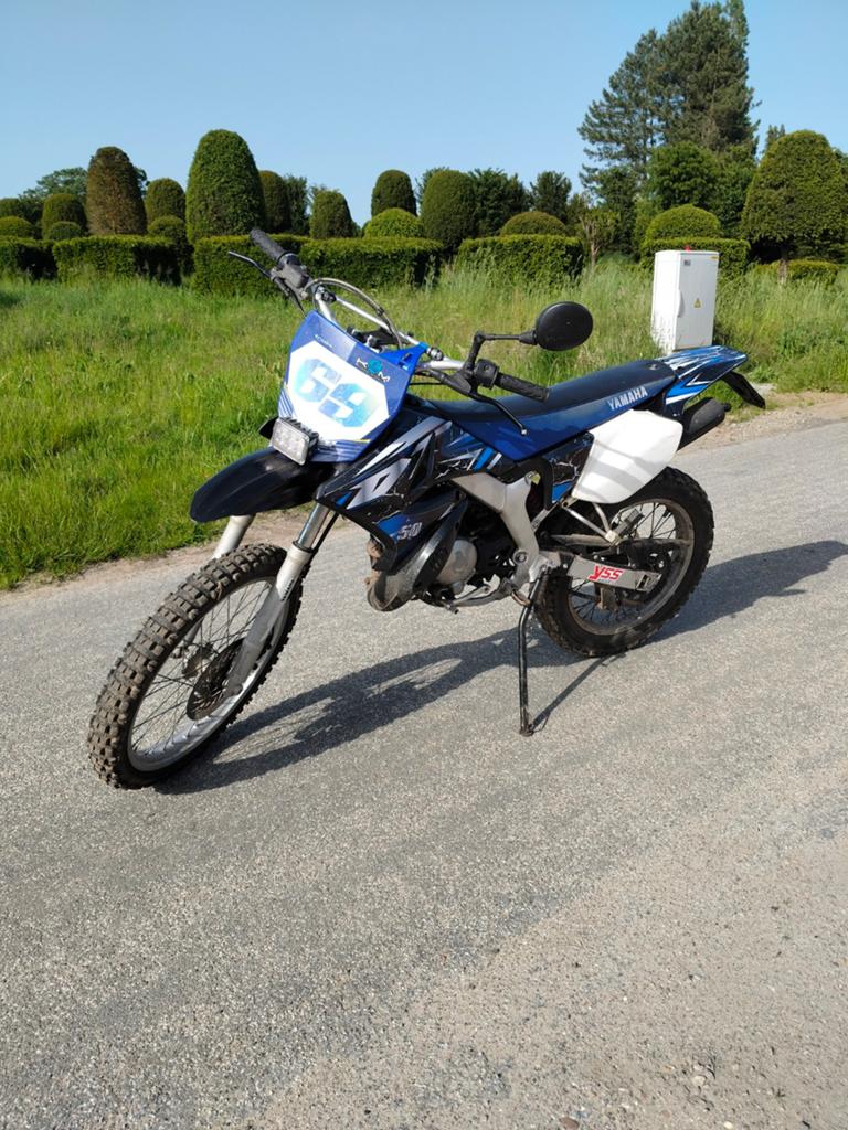 Yamaha dt50 86cc a klasse, Ophalen, Yamaha