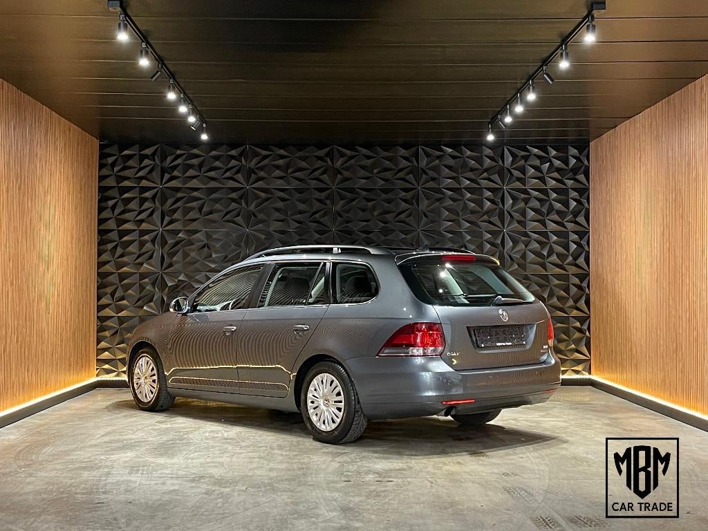 ✅ Vw Golf 6 1.6 TDi GARANTIE Panoramisch Dak Navi RNS PDC, Auto's, Voorwielaandrijving, Euro 5, Stof, Zwart