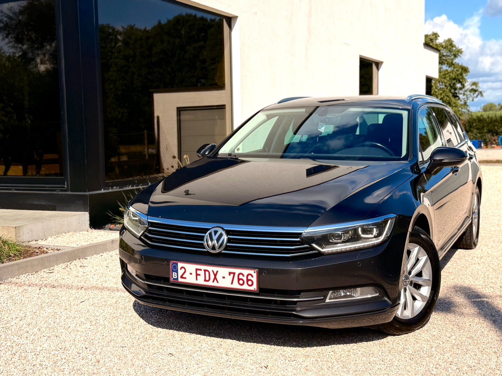 VW Passat Variant 2.0 TDI 150ch DSG Comfortline — 2019, Autos, Argent ou Gris, Achat, Alarme, Entretenue par le concessionnaire