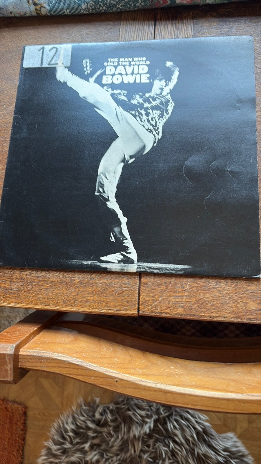 Bowie- The man who sold the world. Vroege UK persing LSP4816, Cd's en Dvd's, LP, Ophalen of Verzenden, 12 inch, Inclusief binnenhoes