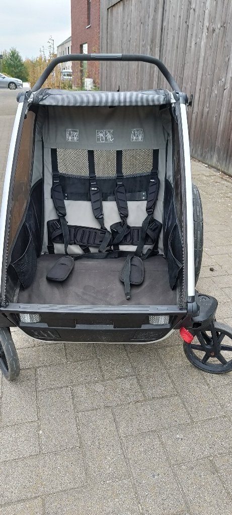 Thule Fietskar/ buggy Chariot Lite 2 Gave B, Kinderen en Baby's, Ophalen, Gebruikt, Overige merken, Duomodel