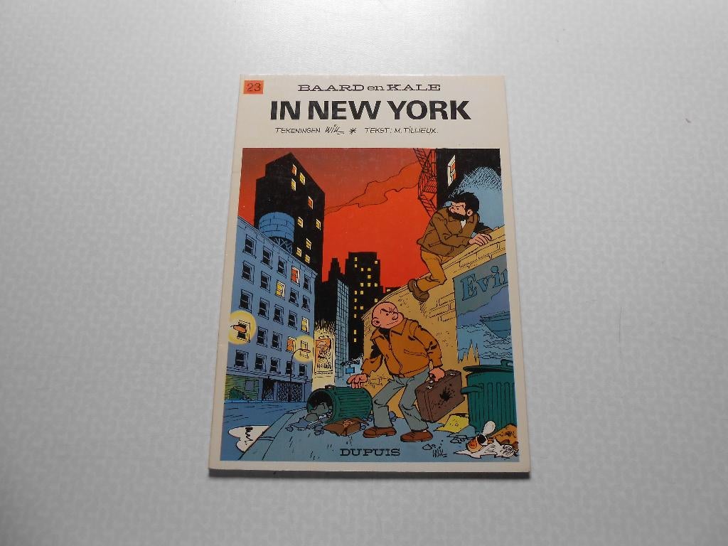 baard en kale 23 in New York 1975 1ste druk., Boeken, Will/Tillieux, Eén stripboek, Nieuw, Ophalen of Verzenden
