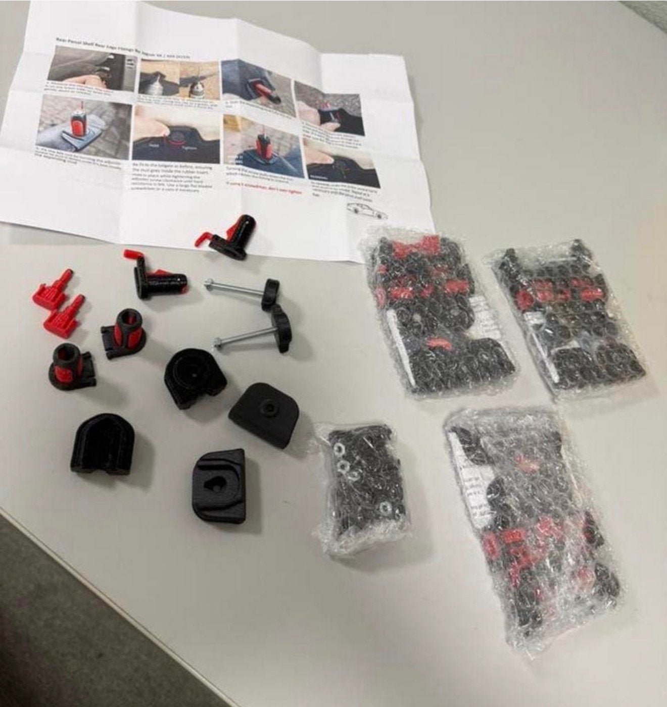 Jaguar XK XKR X150 betere Hoedenplank Clips Set (2006-2014), Ophalen of Verzenden, Nieuw