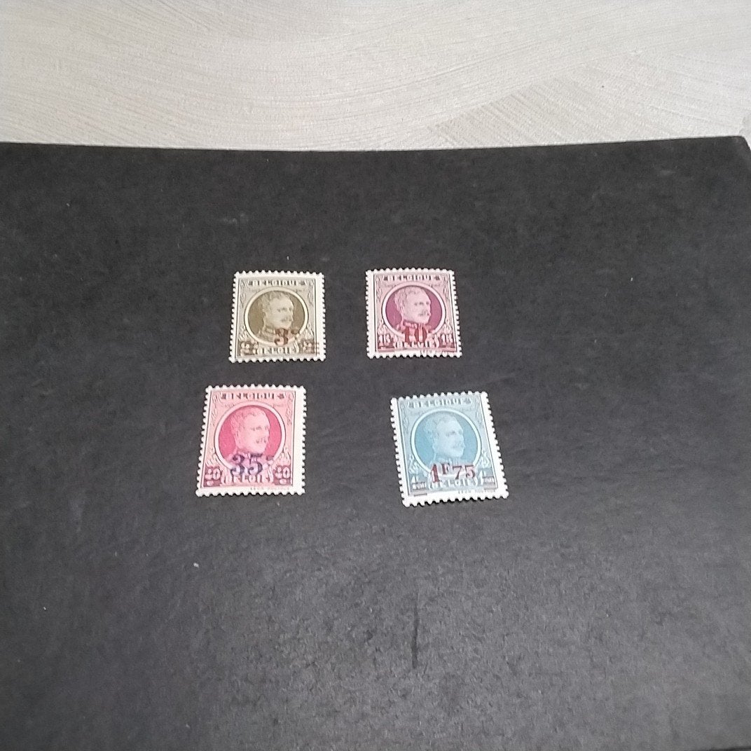 BELGIE 245/248 postfris met cote 5,00 €, Ophalen of Verzenden, Postfris