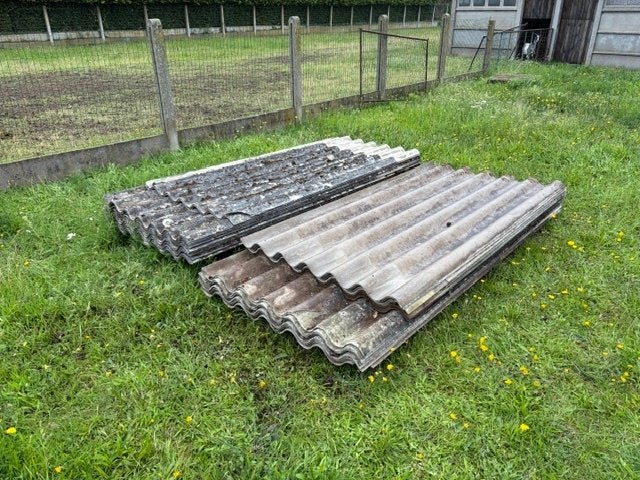 golfplaten, Doe-het-zelf en Bouw, Ophalen, Overige materialen, Gebruikt, 15 m² of meer