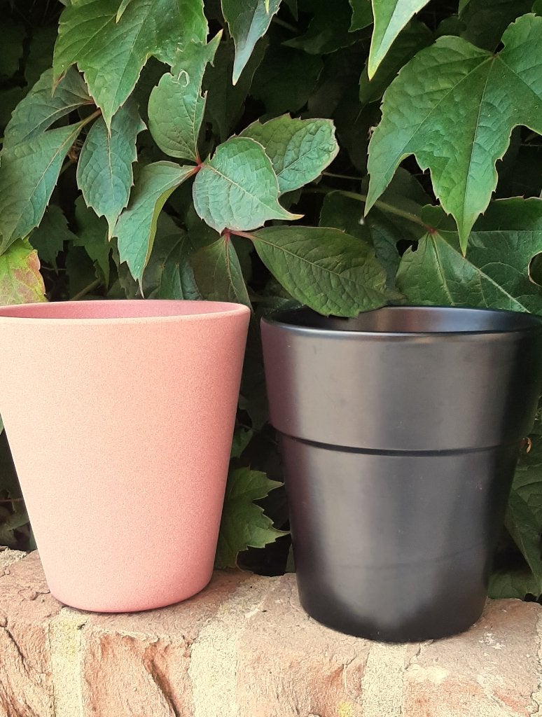 Te koop: Twee keramische potten voor Orchideeën, Moins de 25 cm, Comme neuf, Enlèvement, Moins de 40 cm