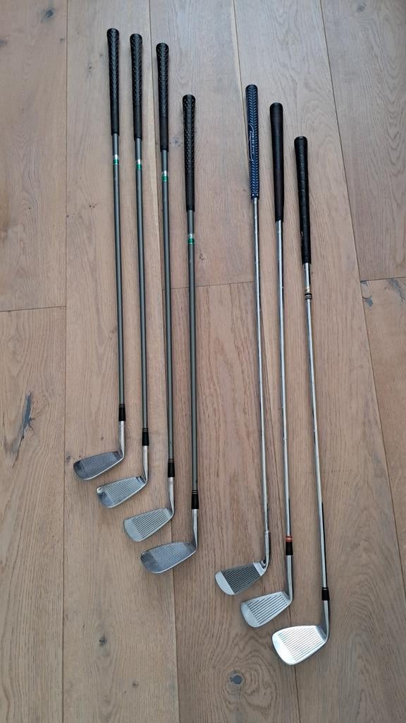 Ensemble de 7 clubs de golf, Sports & Fitness, Golf, Enlèvement, Utilisé, Set, Autres marques