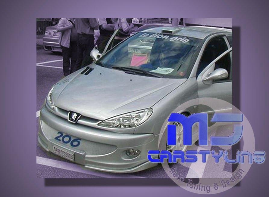 Peugeot 206 - Koplampspoilers, Enlèvement ou Envoi