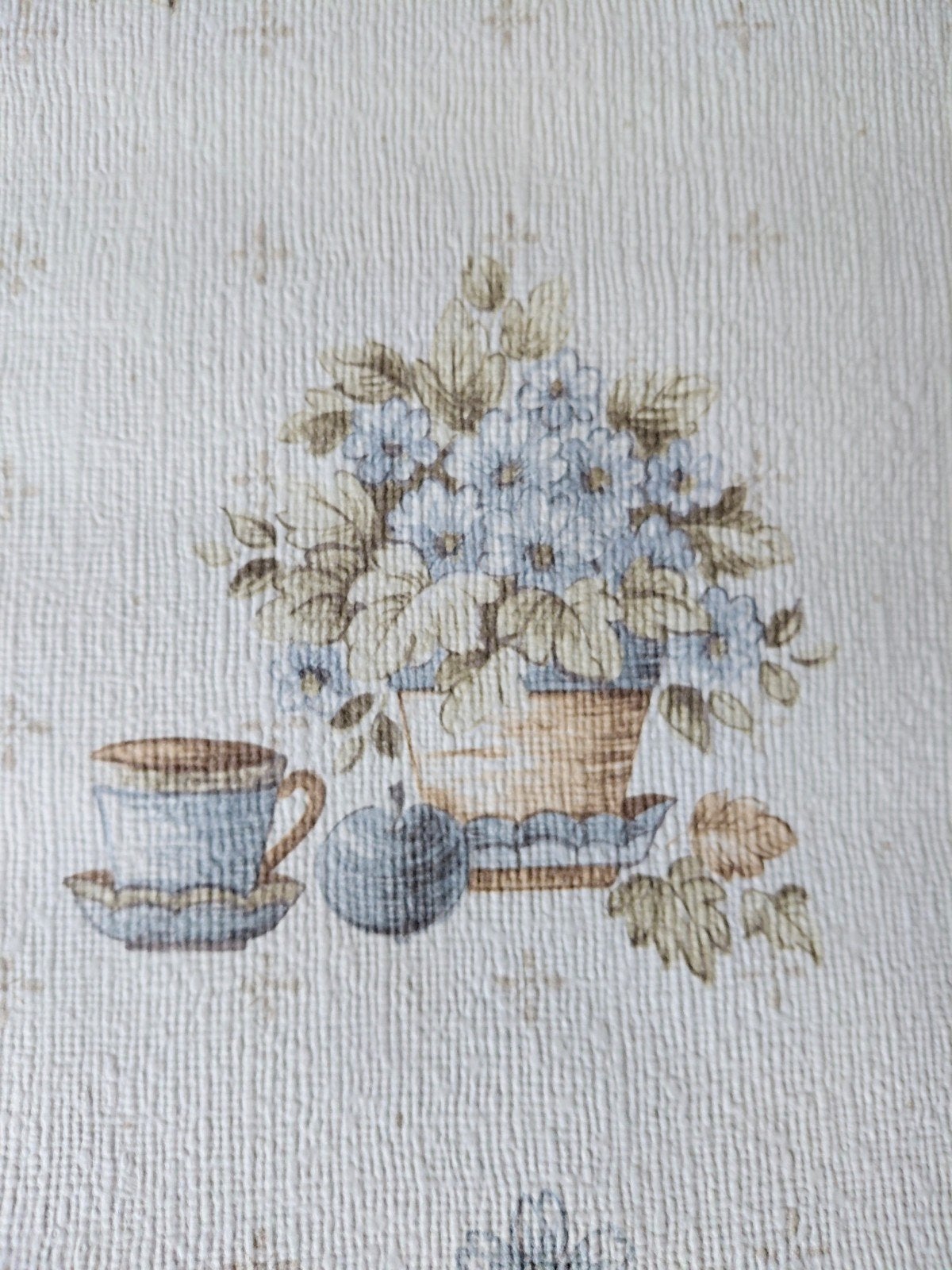 4 rollen Vintage Behang Pretty P16053 Nieuwstaat ca 20m², Huis en Inrichting, Ophalen of Verzenden, 10 tot 25 m², Bloemen, Jaren 90