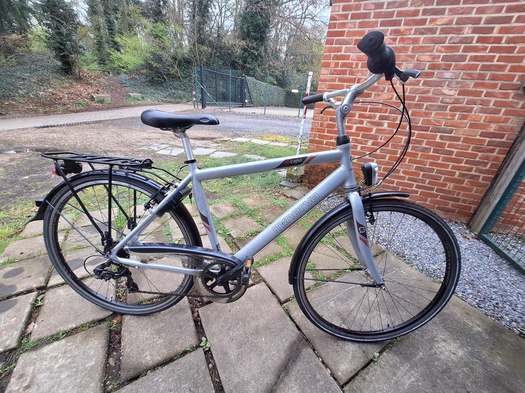 Heren fiets Minerva dacapo aluminum, Ophalen