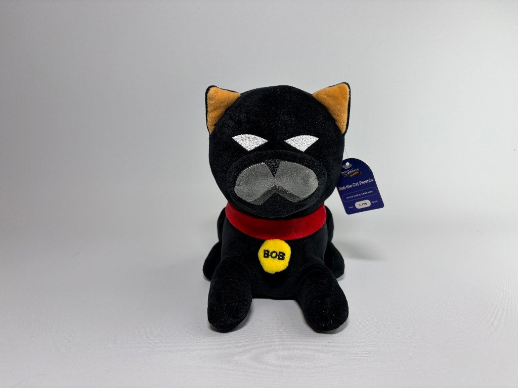 Bob the Cat Plushie Collectorsitem 1/2425, Overige merken, Overige karakters, Zwart, Ophalen of Verzenden