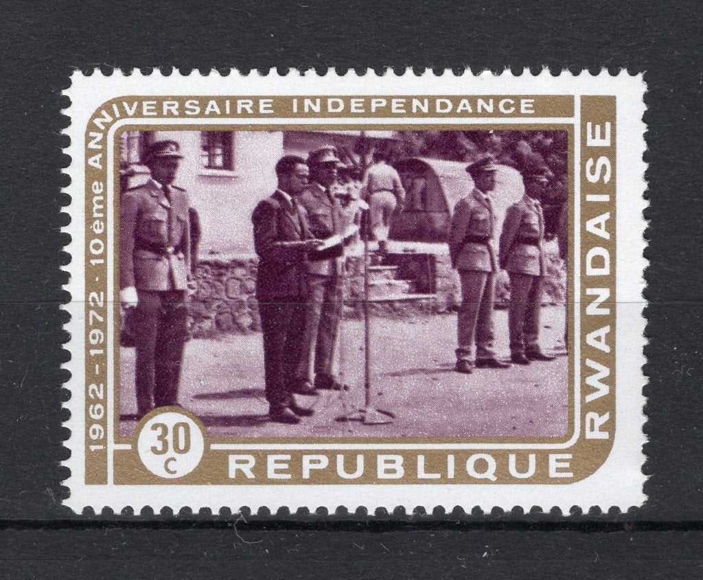 RWANDA 475 MNH 1972, Envoi, Non oblitéré, Neuf