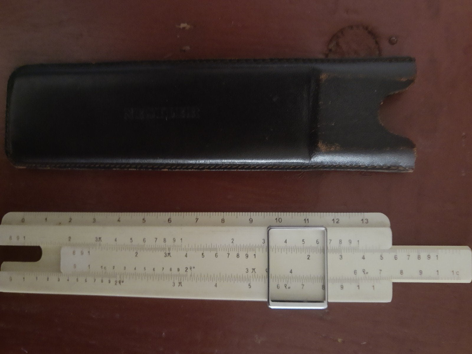 vintage rekenlat Nestler, Ophalen