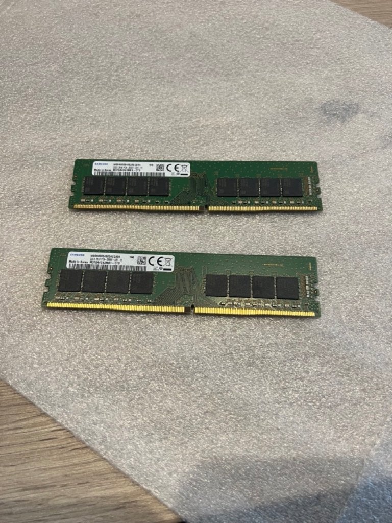 Samsung 64 GB (2x32 GB) DDR4 2666 MHz RAM-kit, Computers en Software, RAM geheugen, DDR4, Refurbished, Ophalen of Verzenden, Desktop