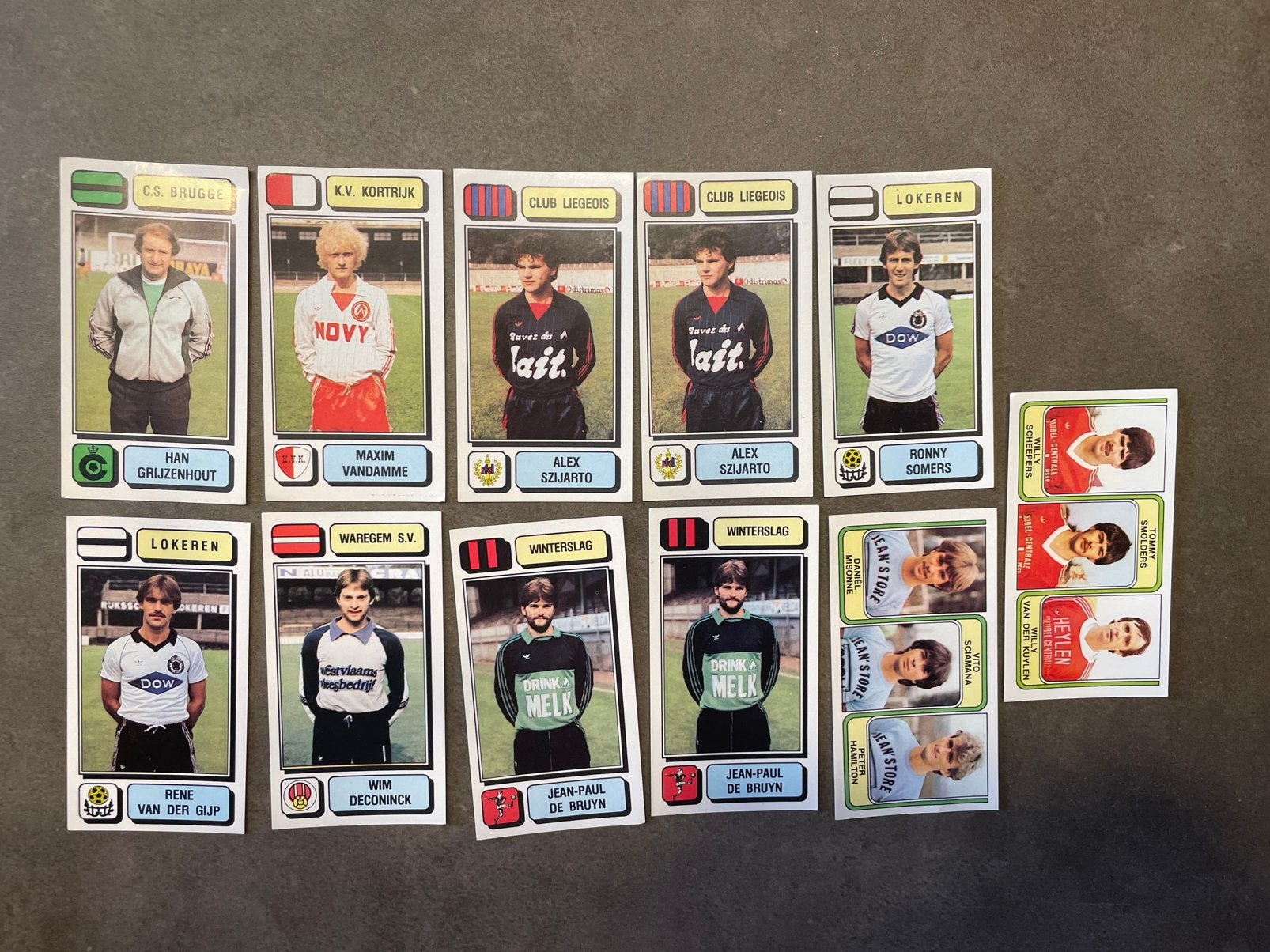 Lot vintage de 83 stickers Panini Football, Enlèvement ou Envoi, Comme neuf