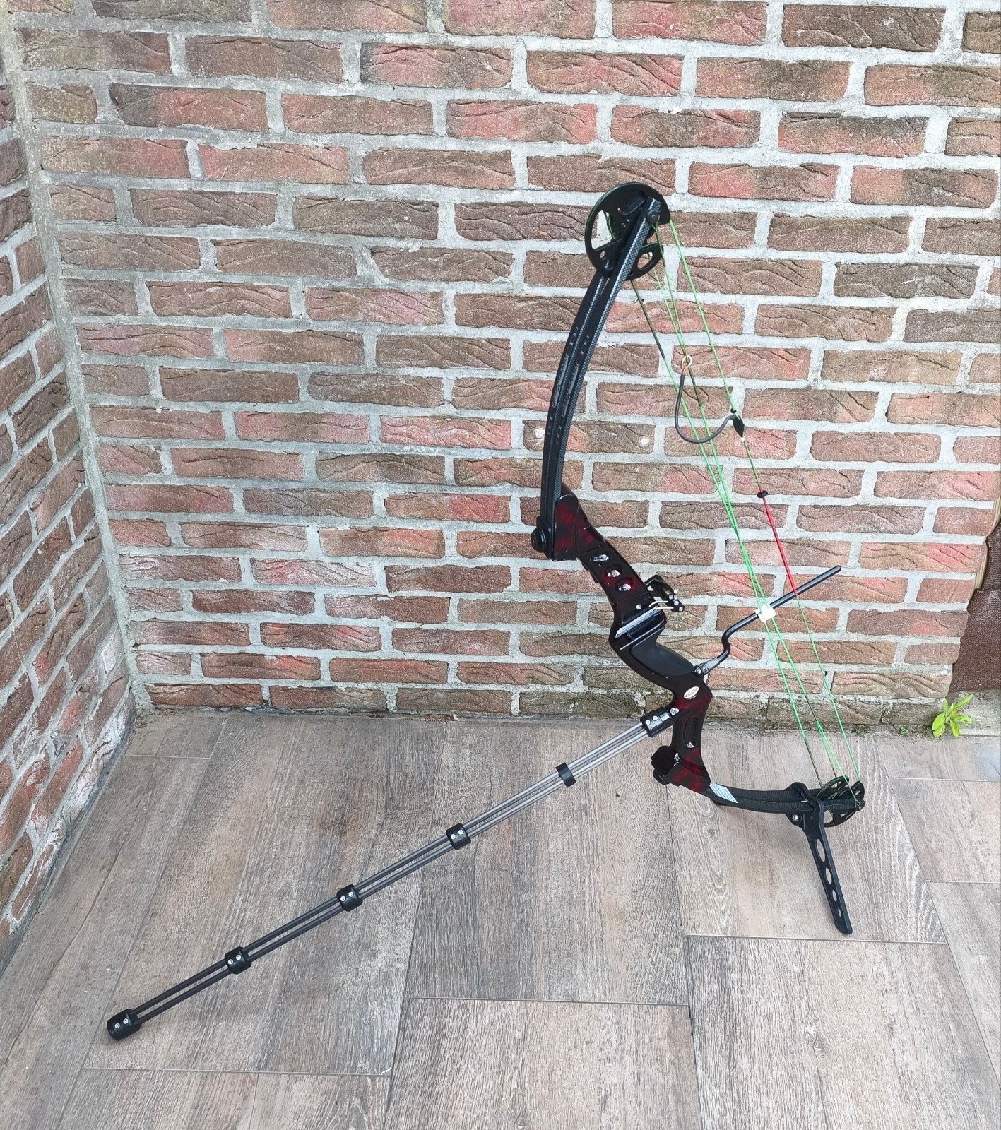 katrolboog merk EZ archery setje met draagkoffer, Enlèvement, Utilisé