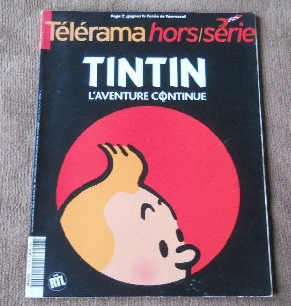 Tintin l' aventure continue ( Télérama hors-série ) - Hergé, Collections, Enlèvement ou Envoi, Tintin, Utilisé, Livre ou Jeu