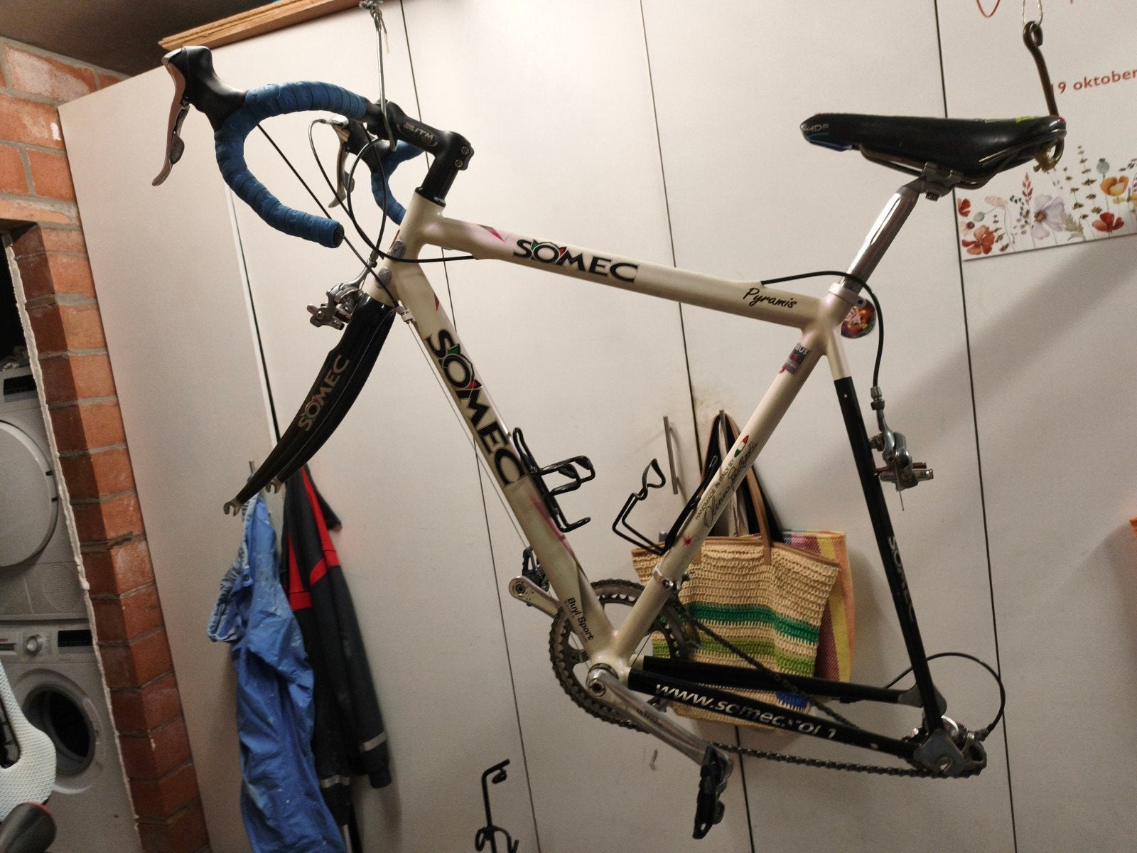 Somec Koersfiets velgrem zonder wielen, Enlèvement, Utilisé, Autres types
