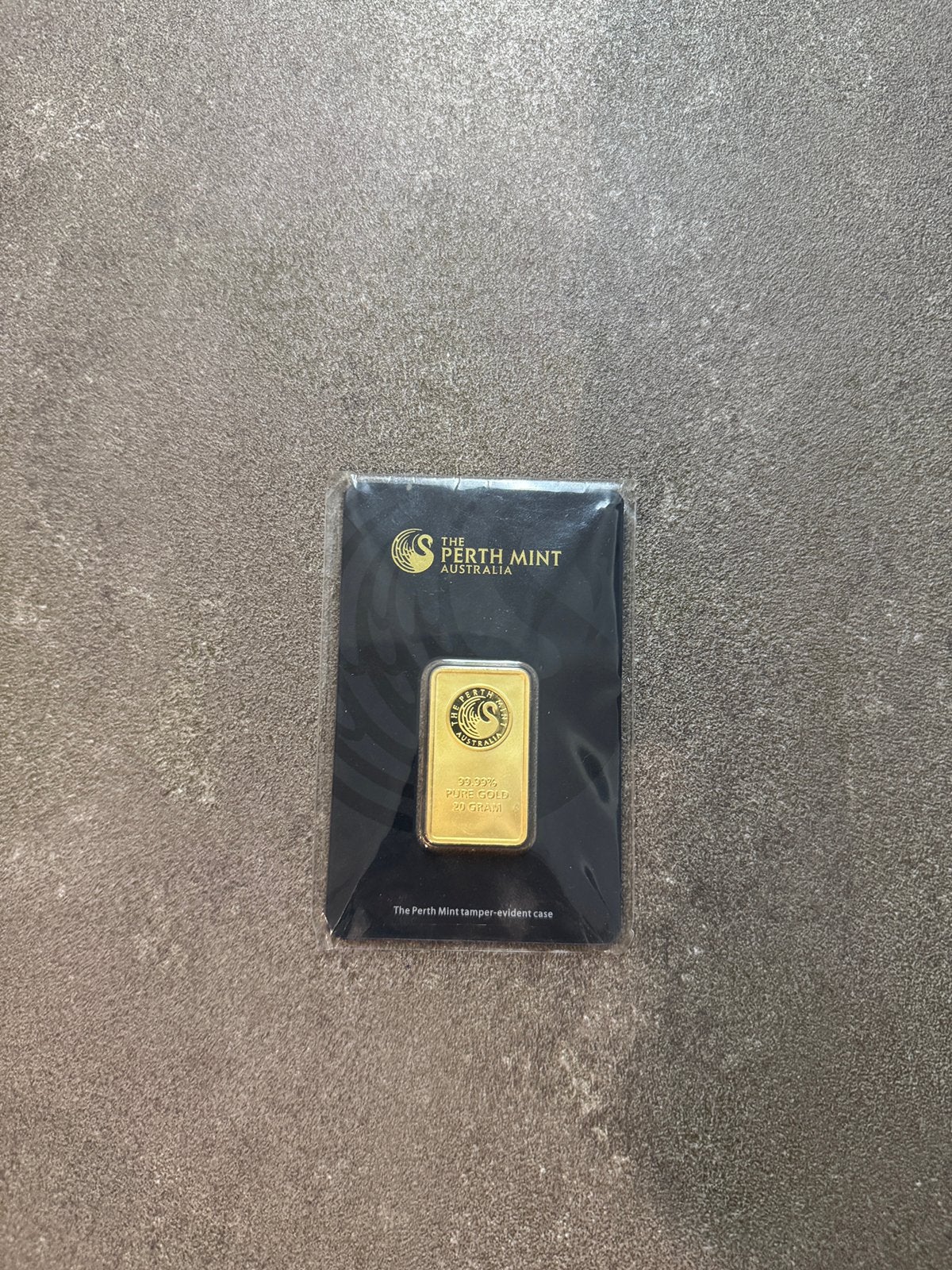 Lingot d'or 24 carats de 20g — The Perth Mint Australia, Enlèvement ou Envoi, Or