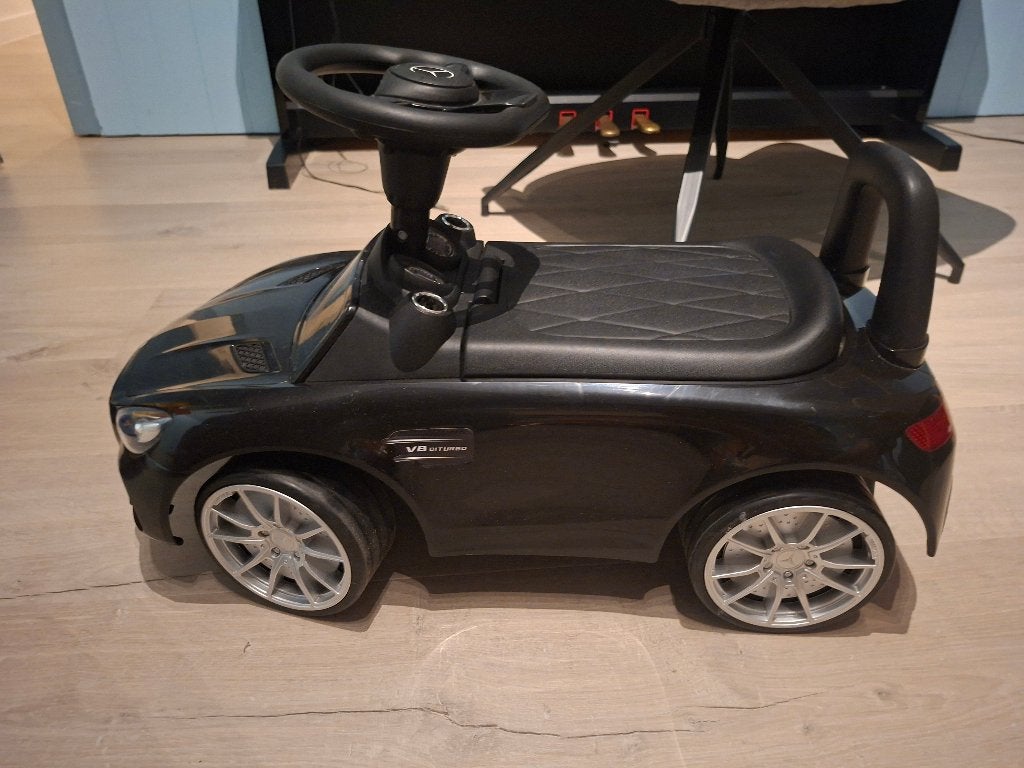 Mercedes loopauto, Kinderen en Baby's, Ophalen, Gebruikt, Loopvoertuig