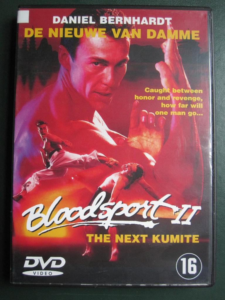 Bloodsport II - The Next Kumite, Cd's en Dvd's, Dvd's | Actie, Zo goed als nieuw, Actie, Vanaf 16 jaar, Ophalen of Verzenden