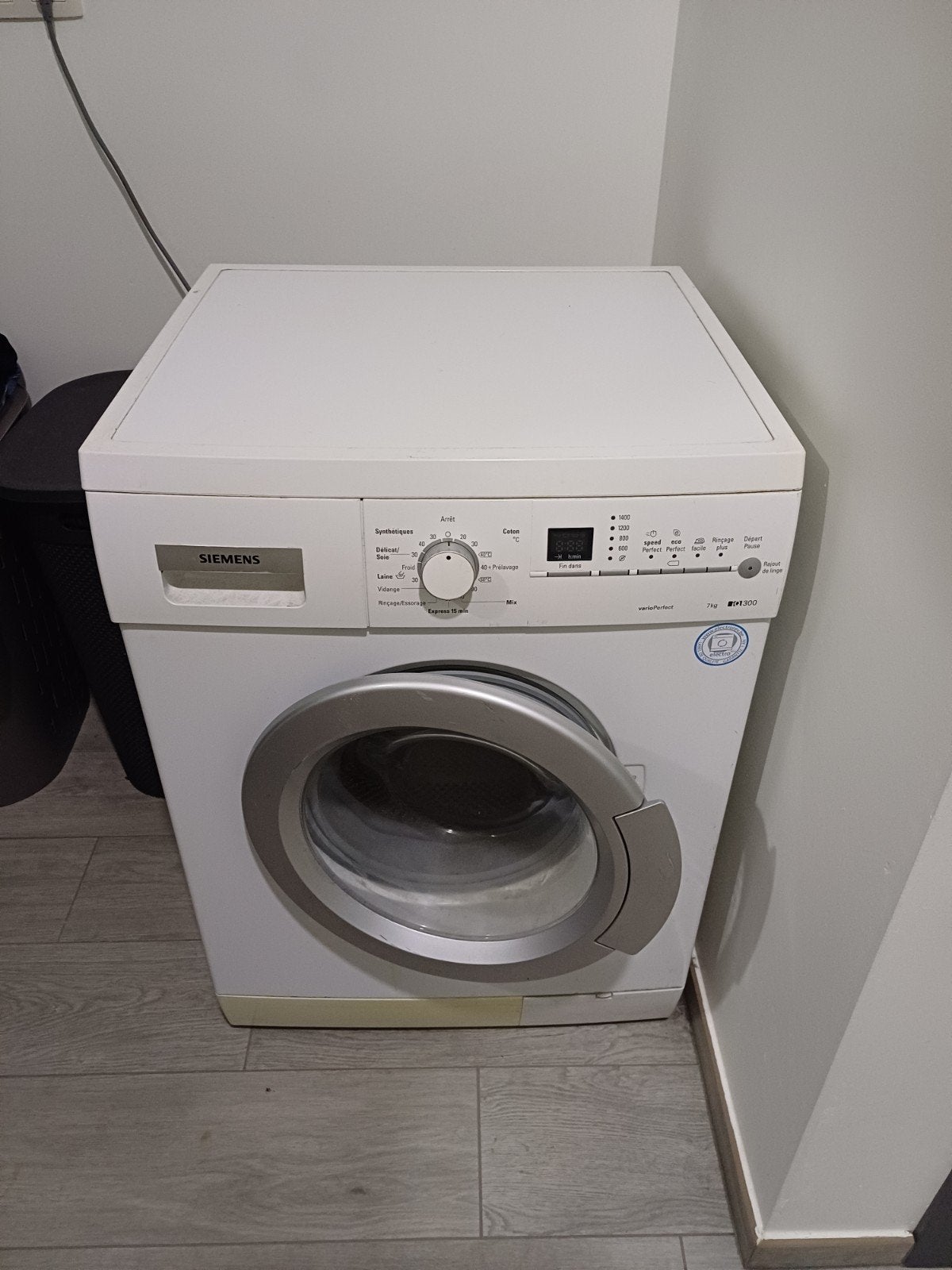 Wasmachine, voorlader op ware grootte | WM14E162FG/23, Ophalen, Zo goed als nieuw, Voorlader, 85 tot 90 cm