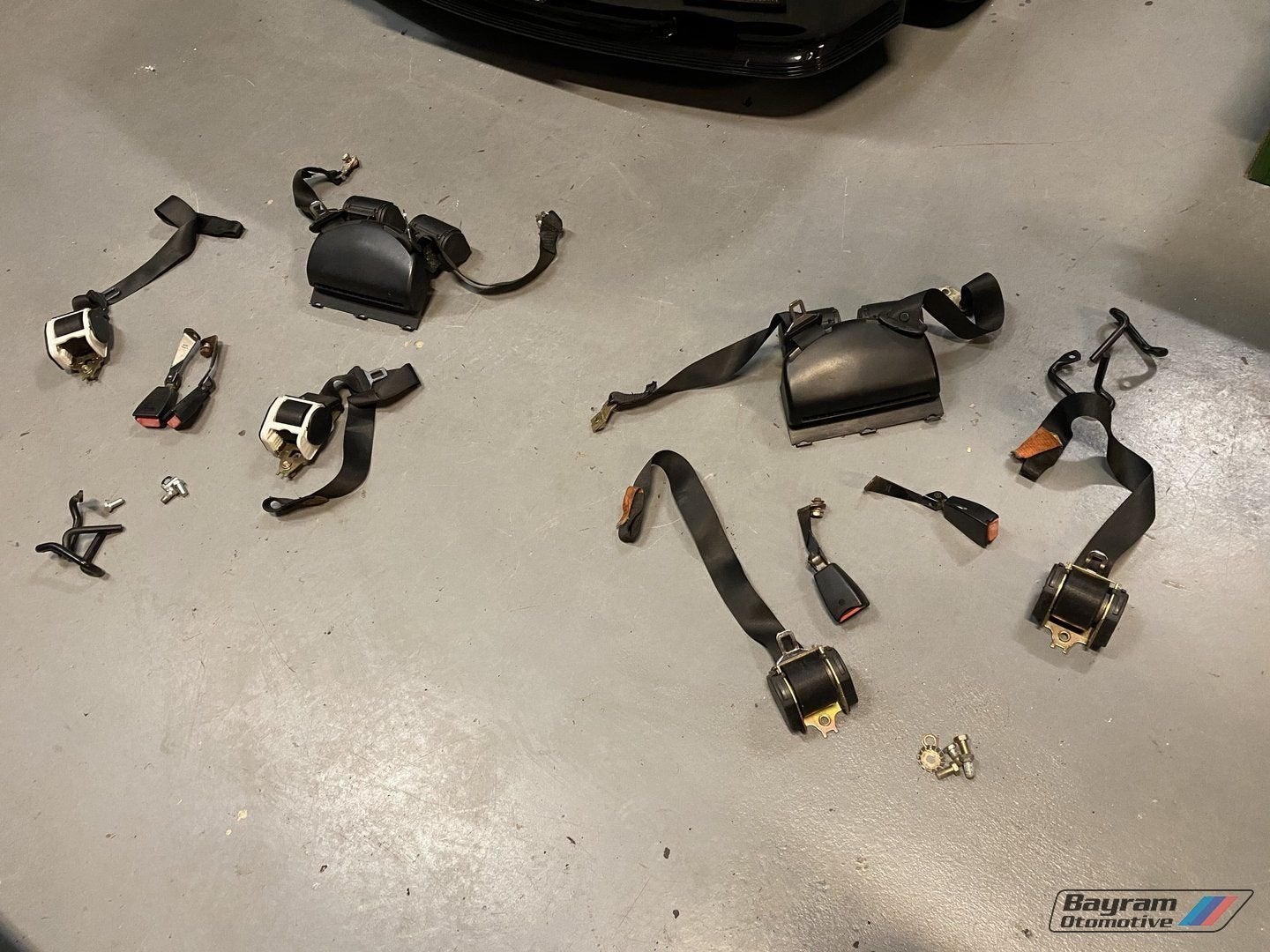 Bmw E36 cabrio gordelset compleet gordels 3-serie M3 gordel, -, Utilisé, -, Enlèvement ou Envoi