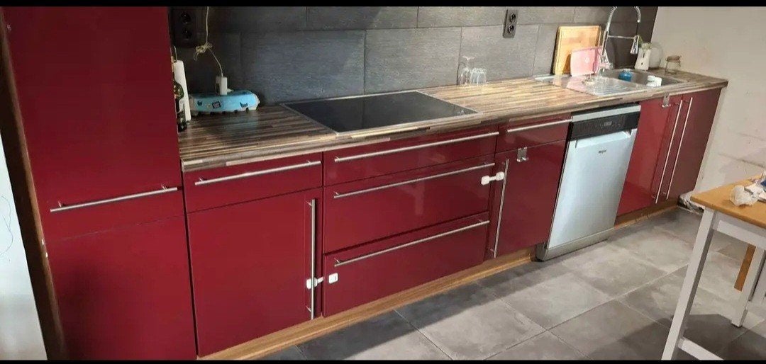 cuisine équipée IXINA, Huis en Inrichting, Ophalen, Gebruikt, Overige typen, Hoogglans of Gelakt