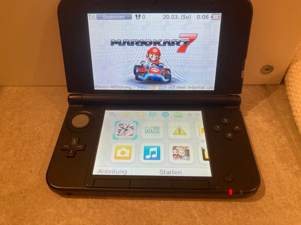 Nintendo 3DS XL Red + 20 spellen, Games en Spelcomputers, Spelcomputers | Nintendo 2DS en 3DS, Gebruikt, 3DS XL, Ophalen of Verzenden
