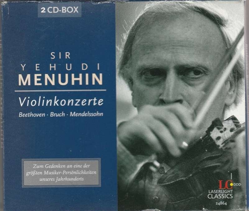 2 CD box - Sir Yehudi Menuhin, CD & DVD, CD | Classique, Comme neuf, Orchestre ou Ballet, Classicisme, Enlèvement ou Envoi