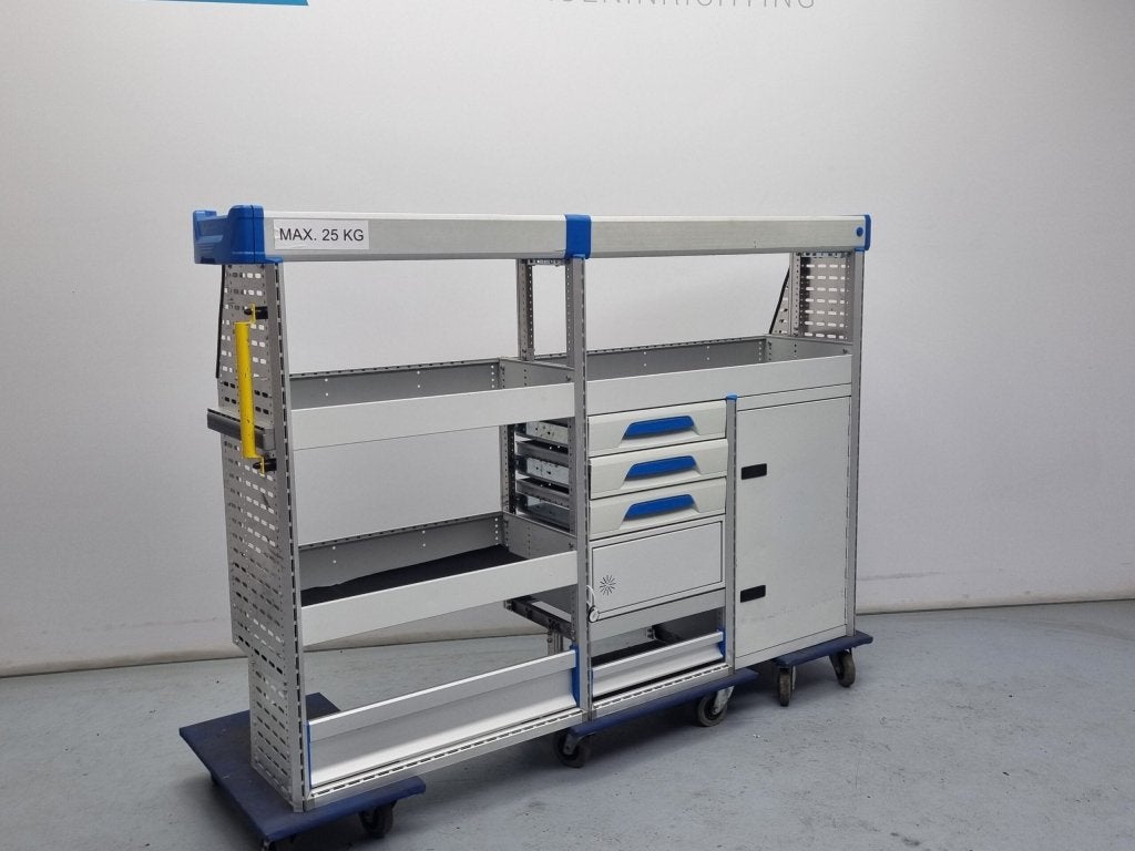 Sortimo bedrijfswagen inrichting bedrijfswageninrichting