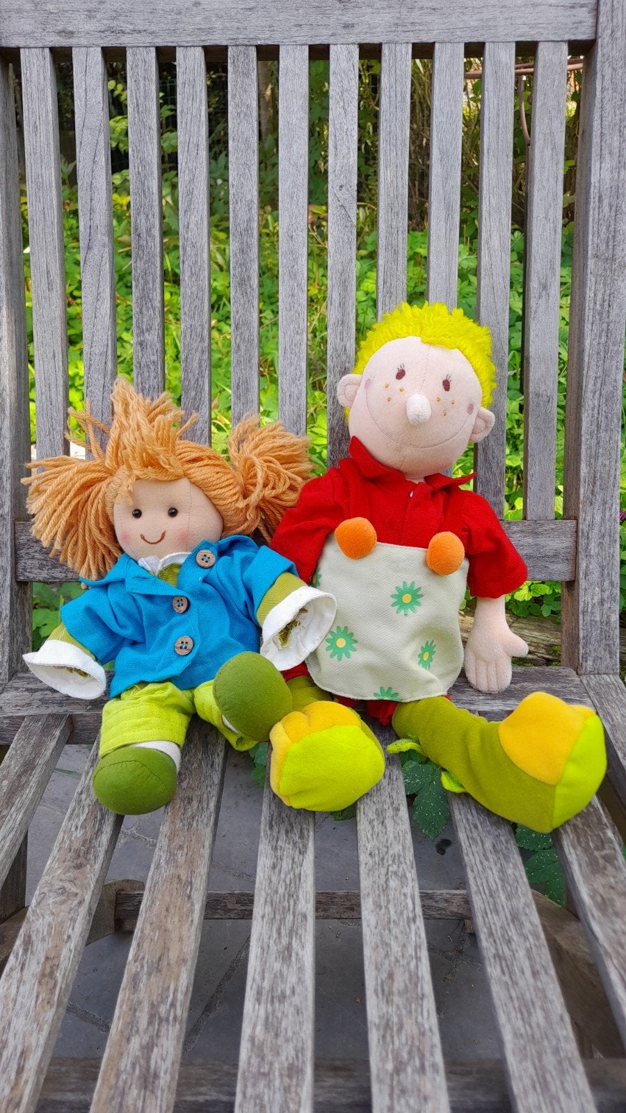 stoffen poppen, Kinderen en Baby's, Ophalen, Zo goed als nieuw