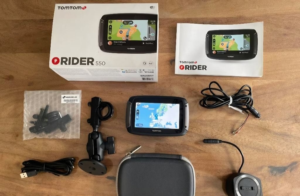 Tomtom rider 550 in zeer goede staat, Enlèvement ou Envoi