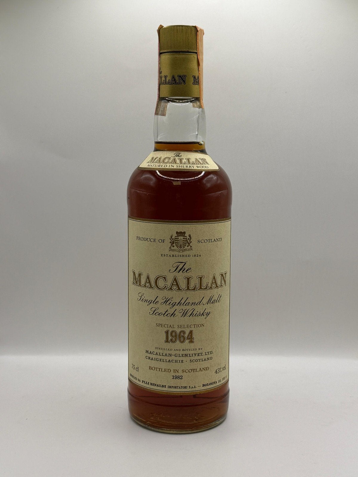 Macallan 18 yrs 1964, Verzamelen, Ophalen of Verzenden