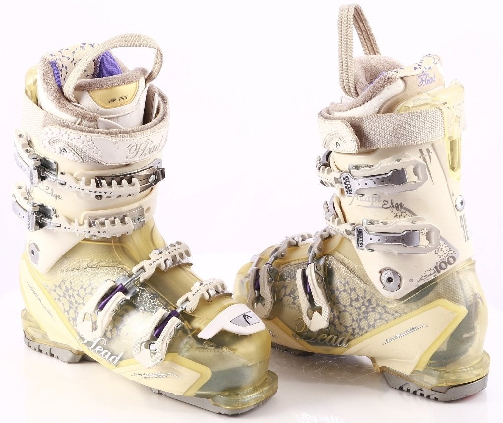 38; 38,5 EU dames skischoenen HEAD ADAPT EDGE 100, Gebruikt, Verzenden, Schoenen, Carve
