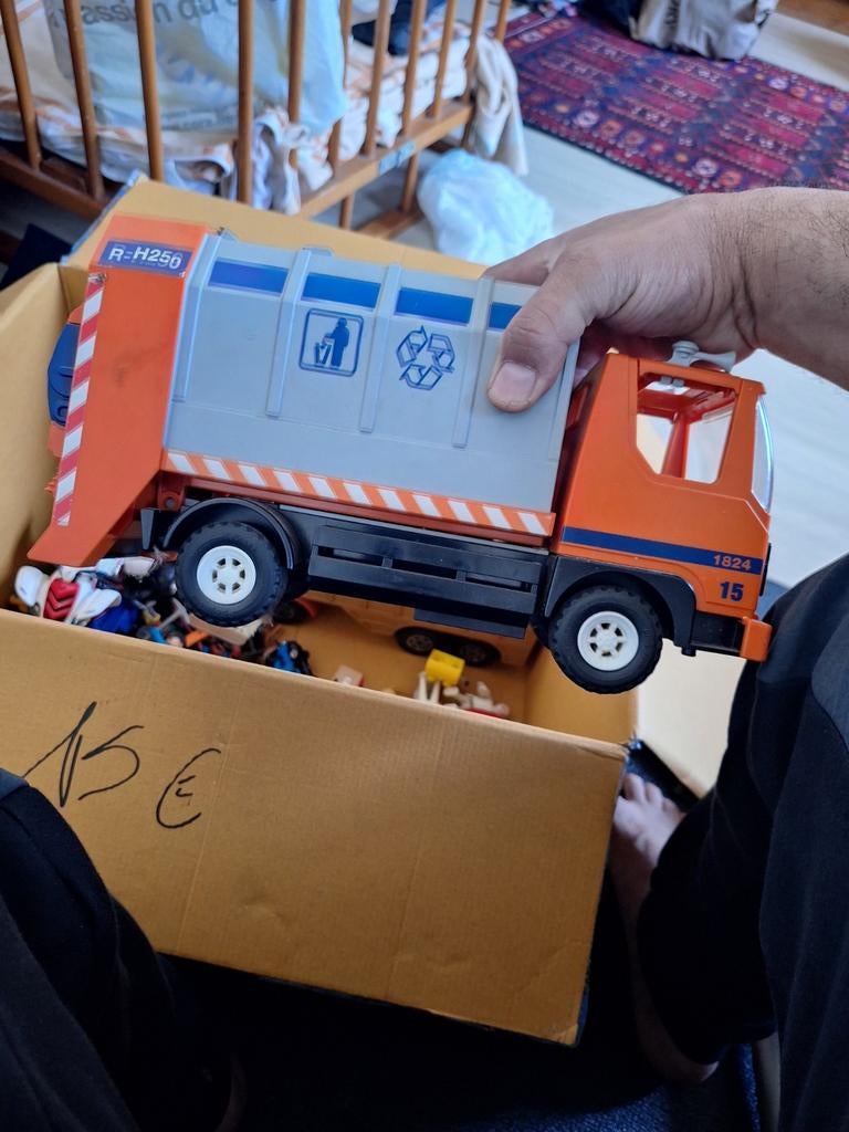 Playmobil vuilniswagen, Ophalen of Verzenden